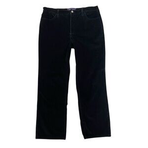 Not Your Daughters Jeans Corduroy Lift Tuck Tech Black 14P